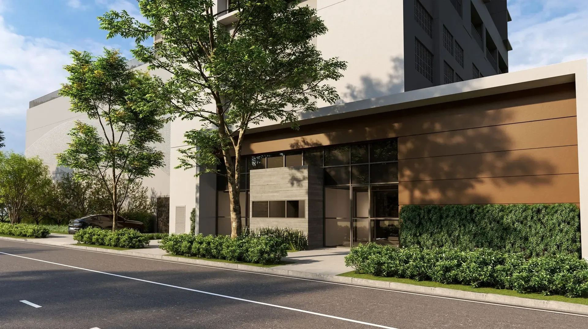 Fachada Raízes Premium Campo Belo