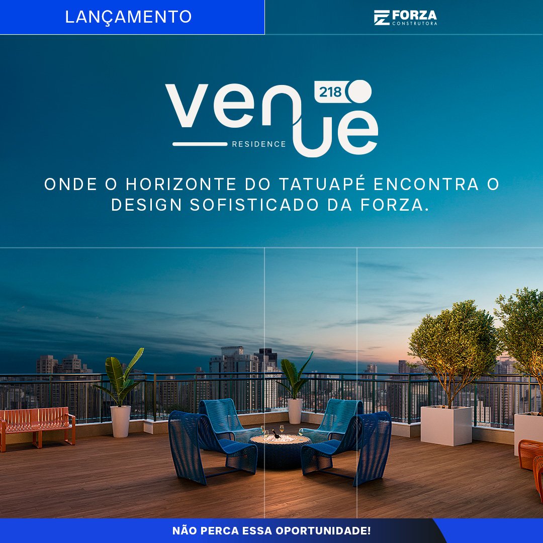 apartamento venue residence tatuapé localização privilegiada